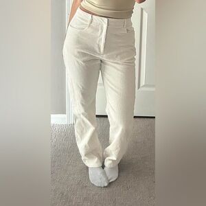 White fox boutique pants